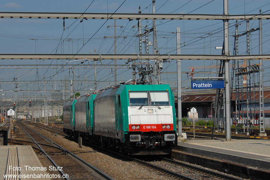 Überfuhr Bombardier E 186
