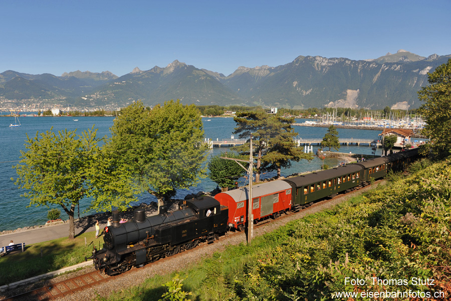 Ausfahrt in Bouveret
