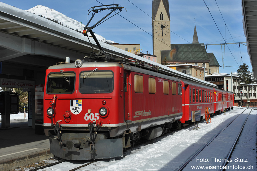 Ge 4/4 I in Davos Platz
