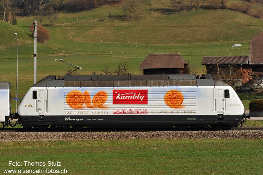 Seitenansicht Lok "Kambly"
