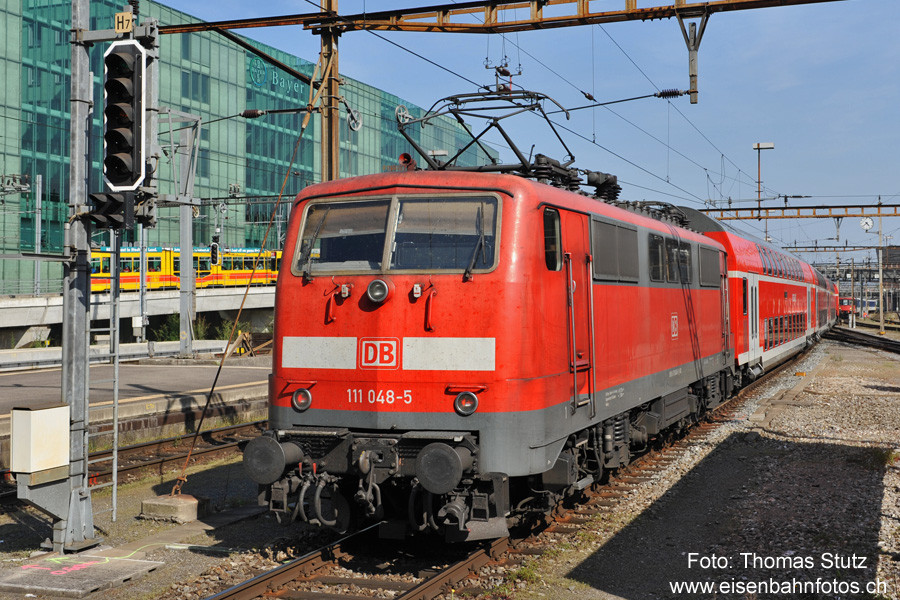 BR 111 in Basel SBB
