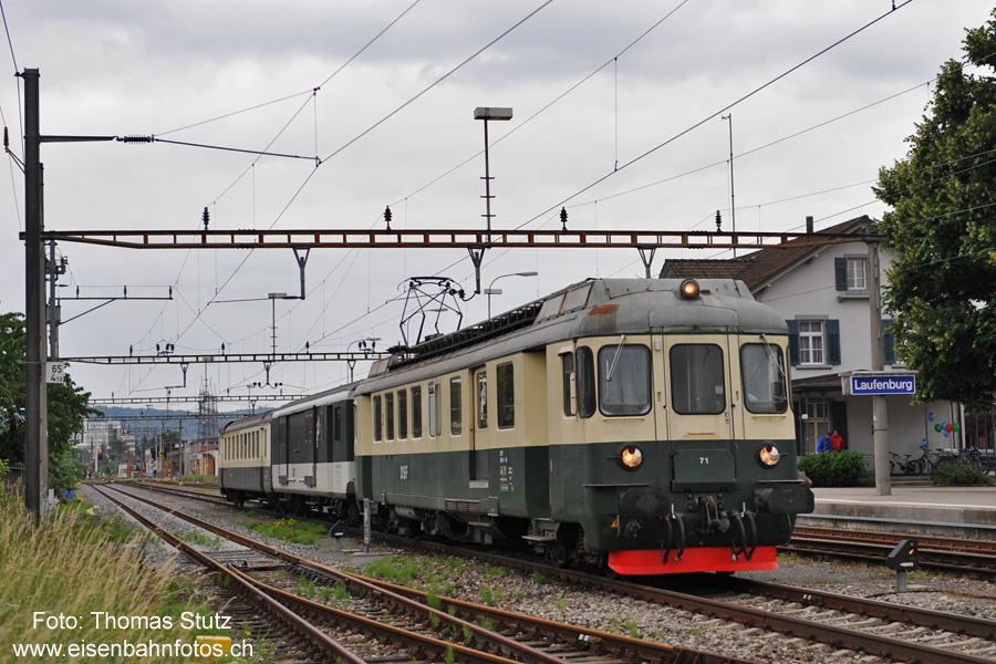 Abfahrt in Laufenburg
