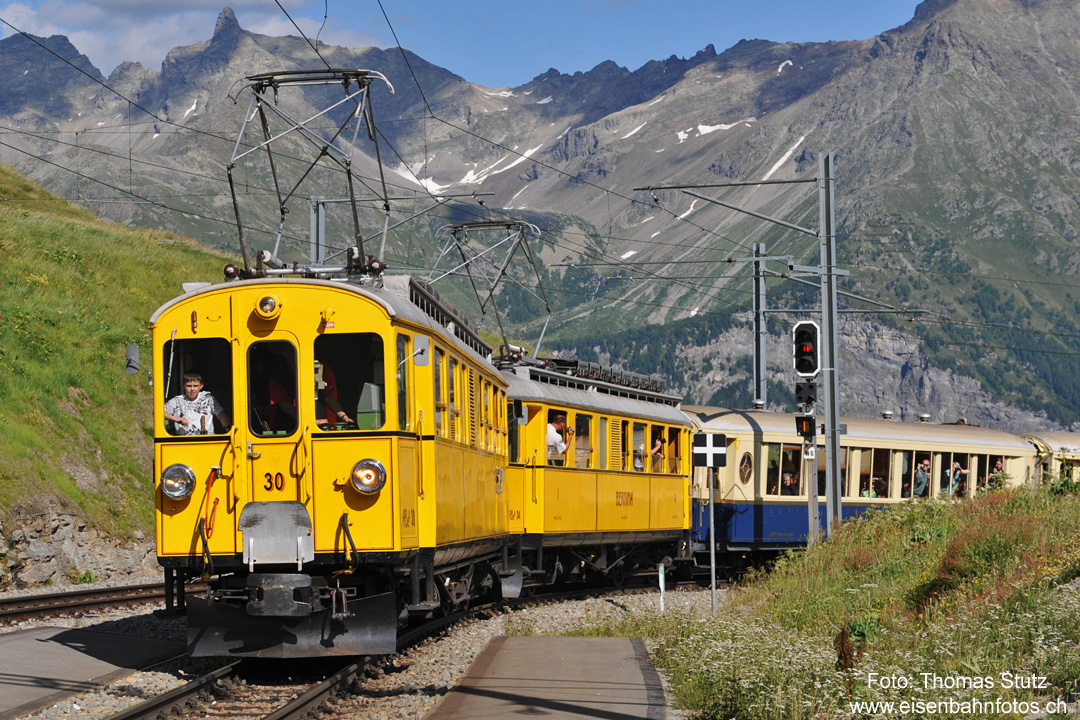 Rückfahrt Pullman Jubiläumszug
