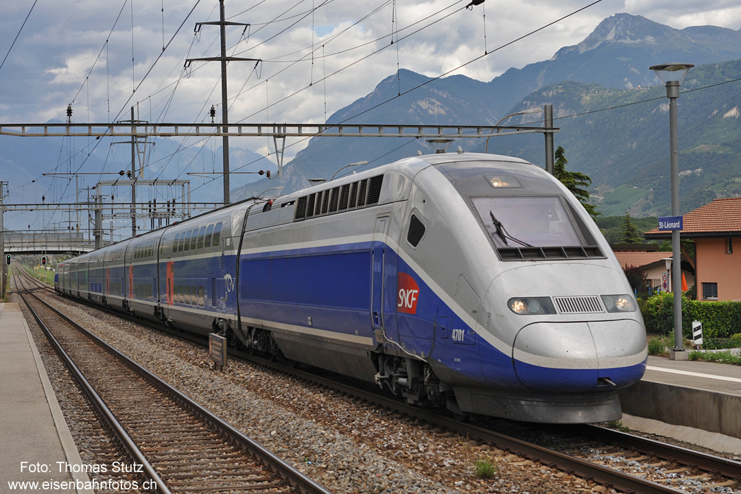 TGV in St-Léonard
