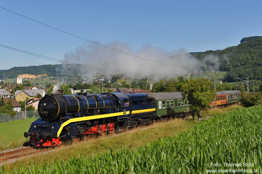 Modern Steam am Hauenstein
Auch dieses Jahr finden wieder Dampffahrten auf der alten Hauensteinlinie statt (31.07. - 08.08.).
