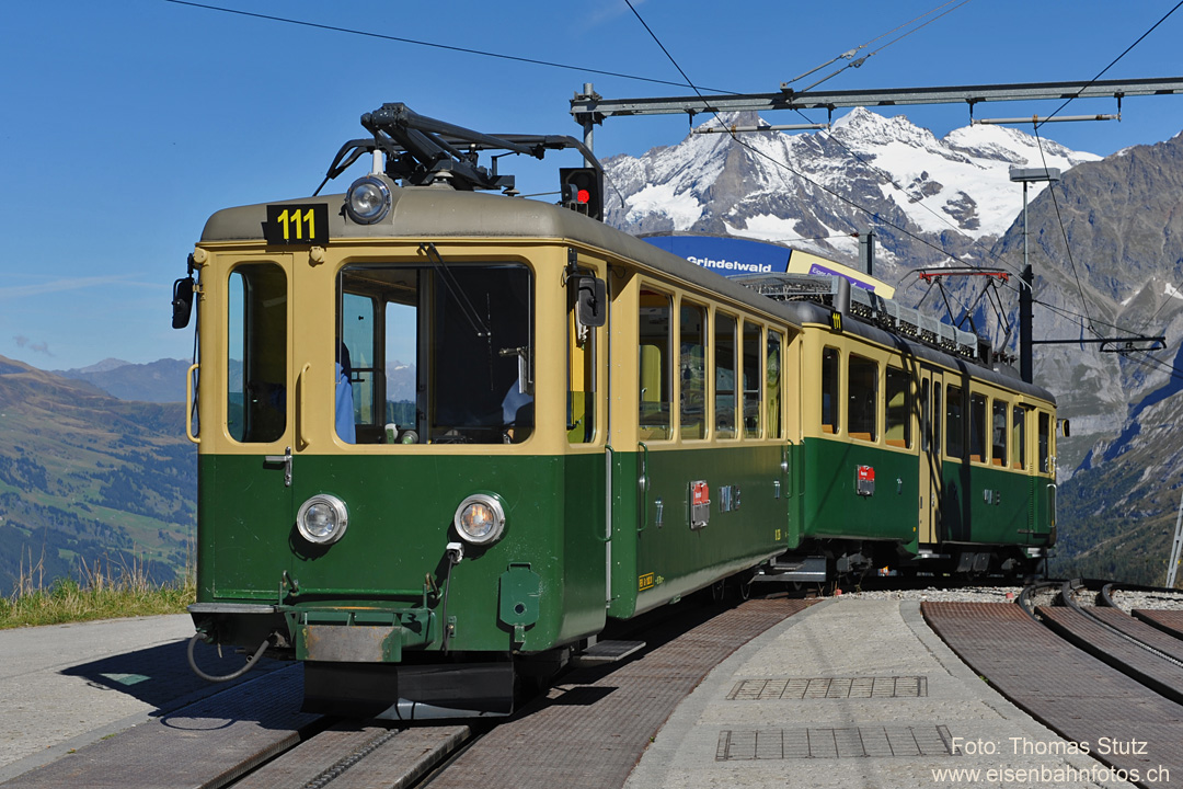 WAB-Zug Seite Grindelwald
