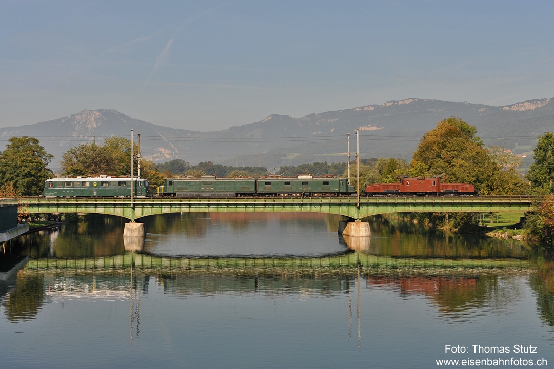 Historischer Lokzug aus Erstfeld
