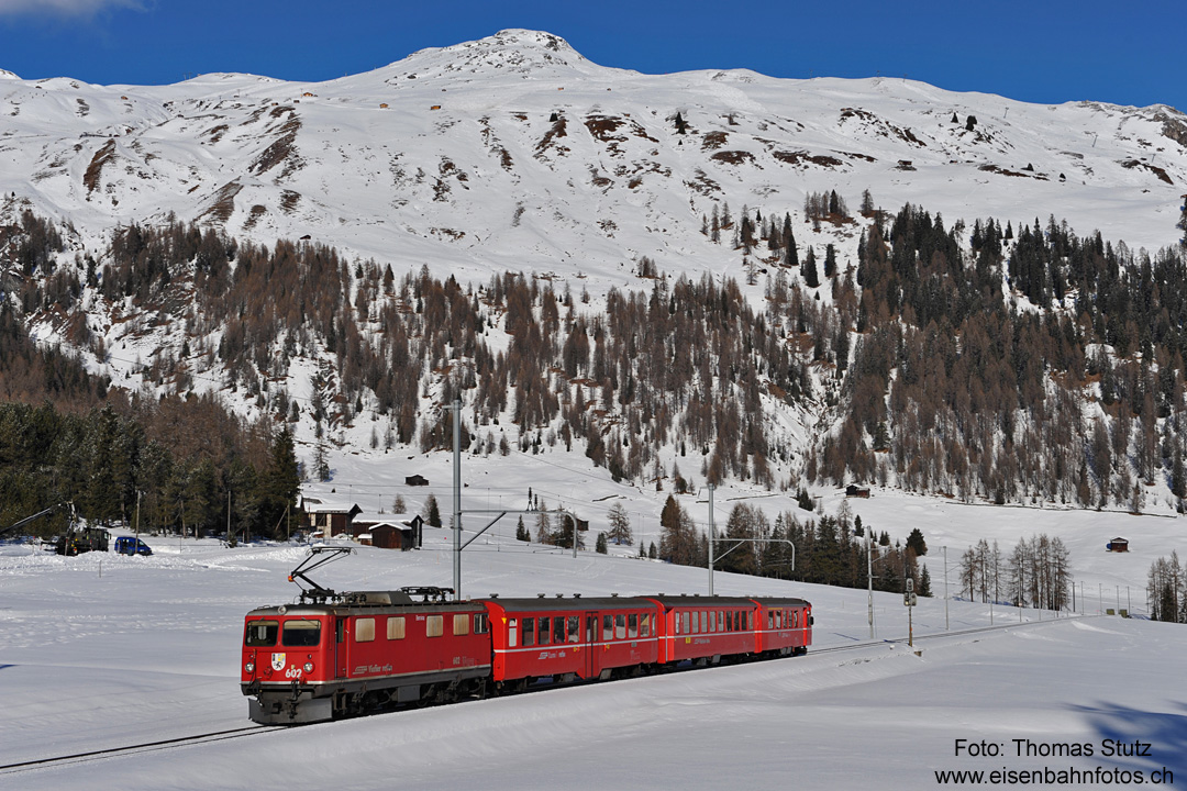 Sportzug nach Klosters
