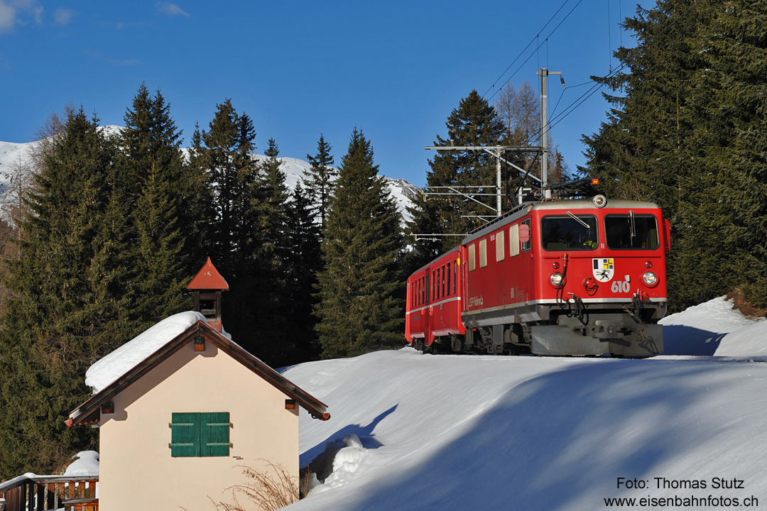 Ge 4/4 I oberhalb Davosersee

