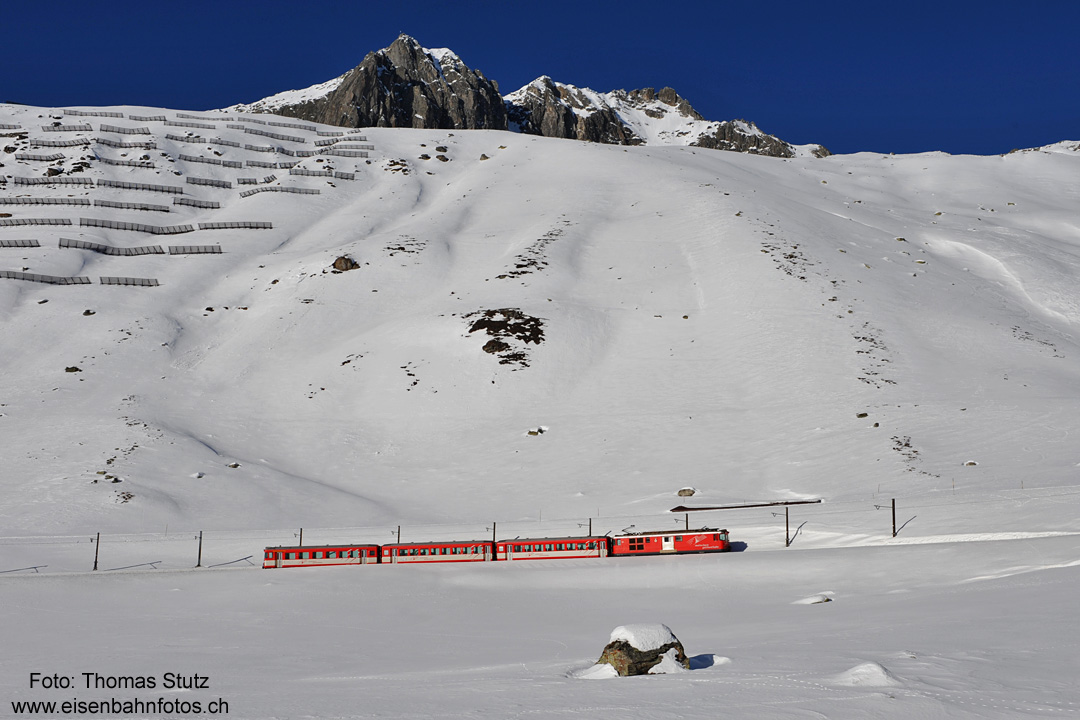 Sportzug nach Oberalppass
