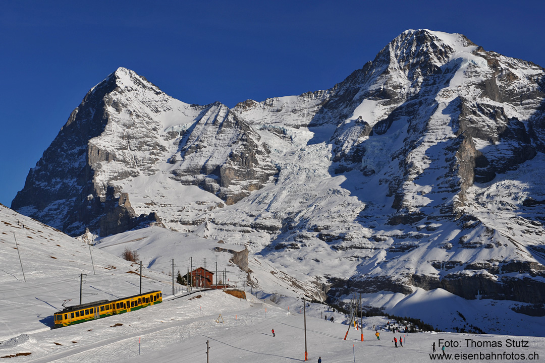 Wengernalp mit Eiger und Mönch
