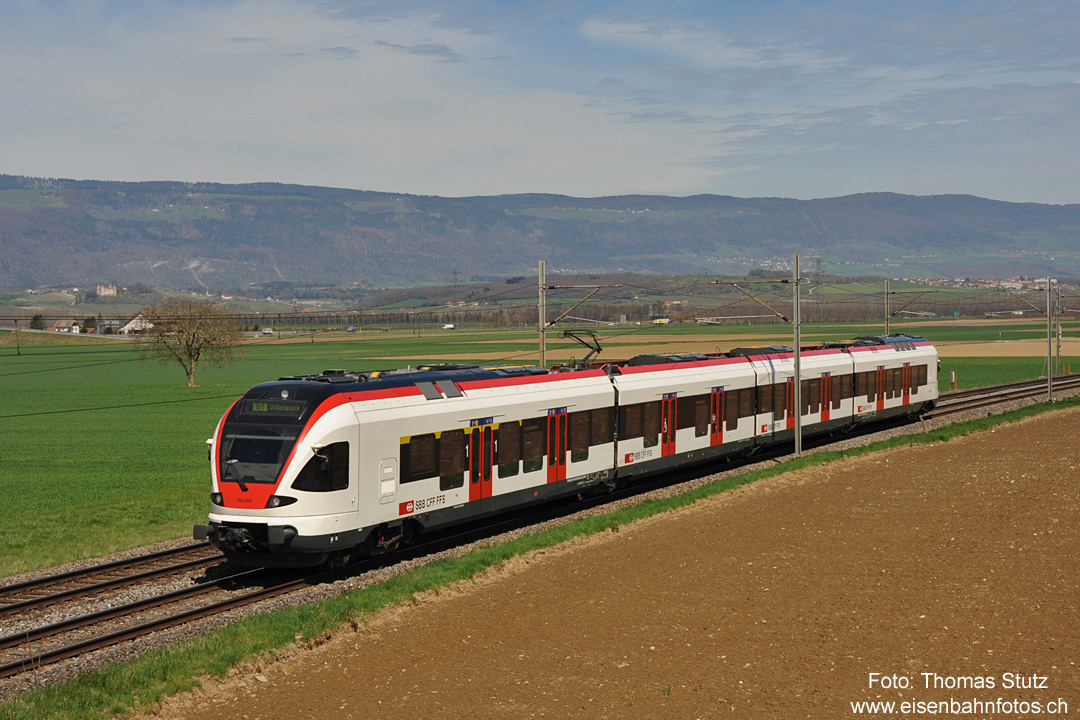 S1 Yverdon-les-Bains -  Villeneuve
