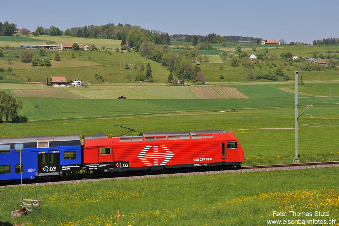 Re 450 mit 460er-Anstrich
