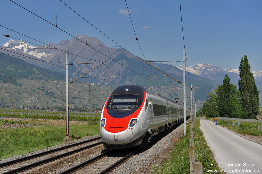 ETR 610 in SBB-Farben
