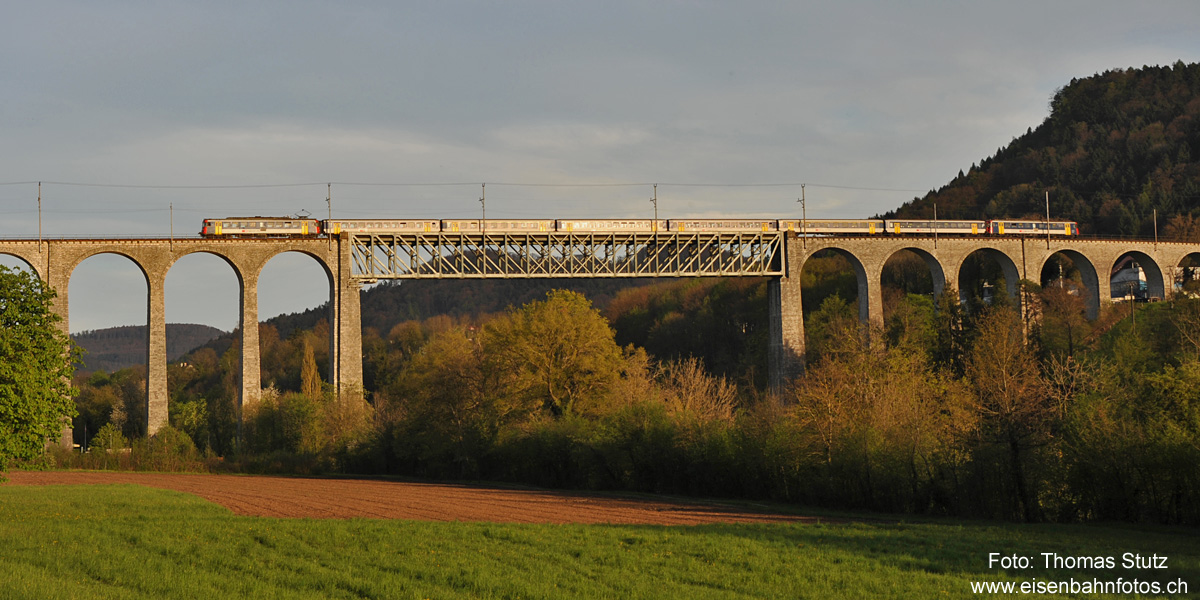 kürzerer RBe-Pendelzug
