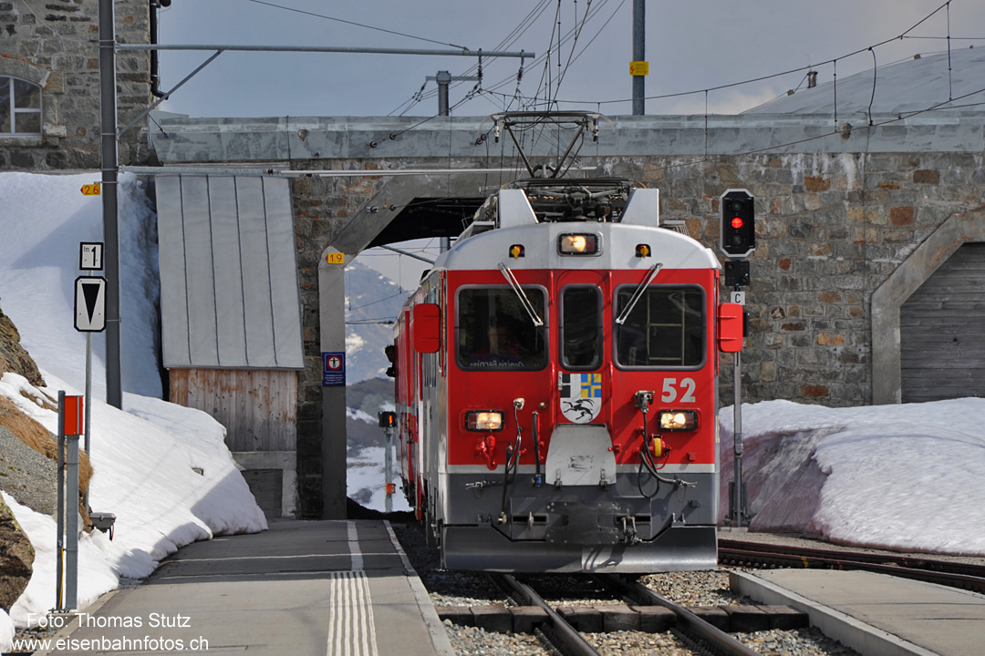 Einfahrt ABe 4/4 III
