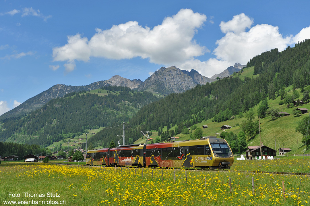 Pendelzug nach Lenk
