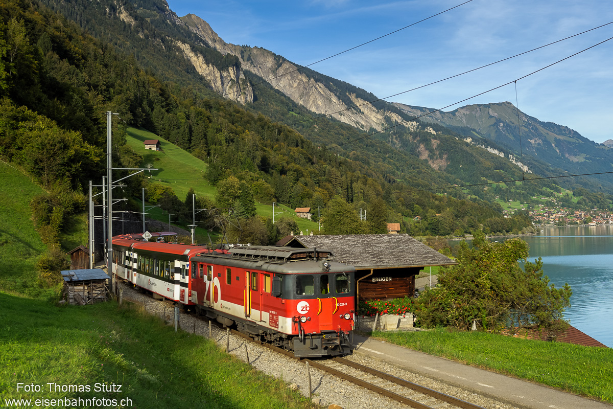 De 110 mit den letzten Sonnenstrahlen
