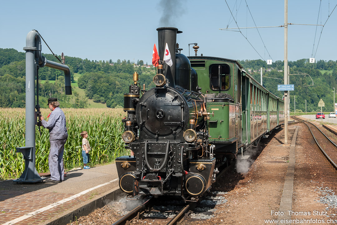 Dampflok WB 5 "G. Thommen"
