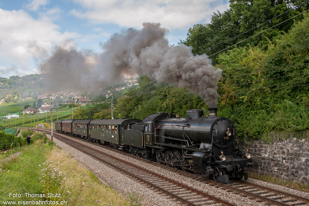 Rückfahrt bei Bossière
