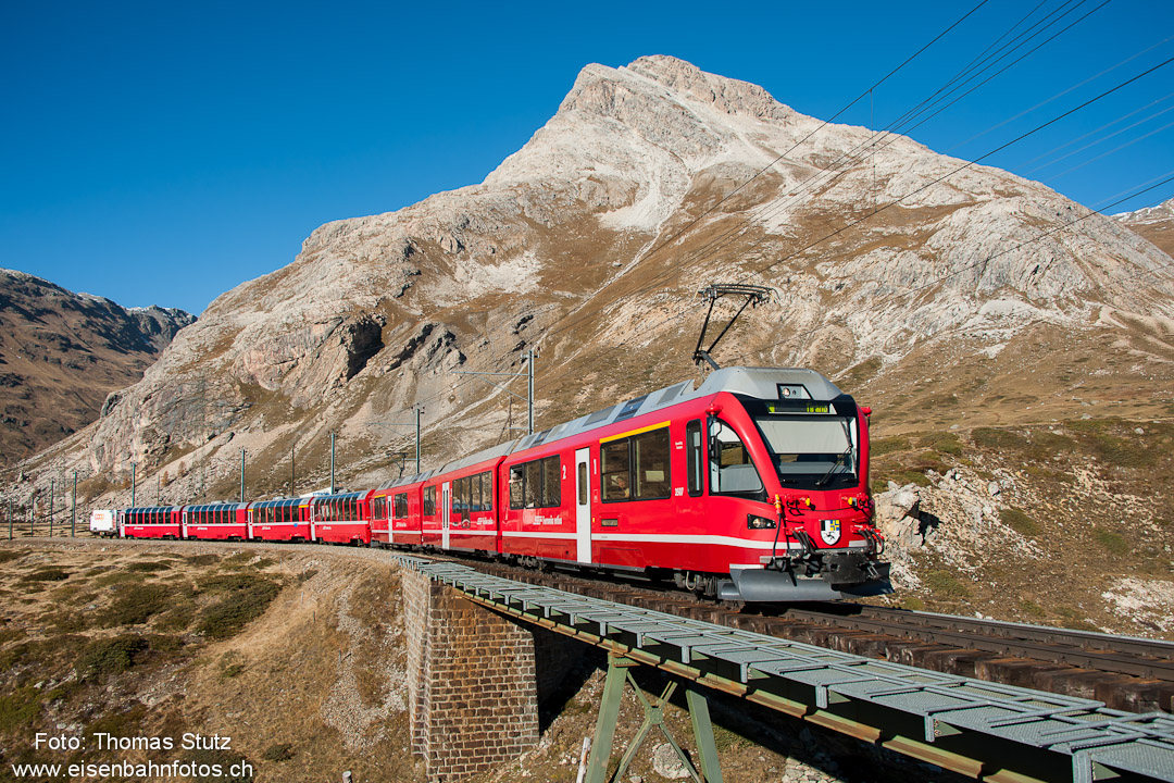 Allegra kurz nach Bernina Lagalb
