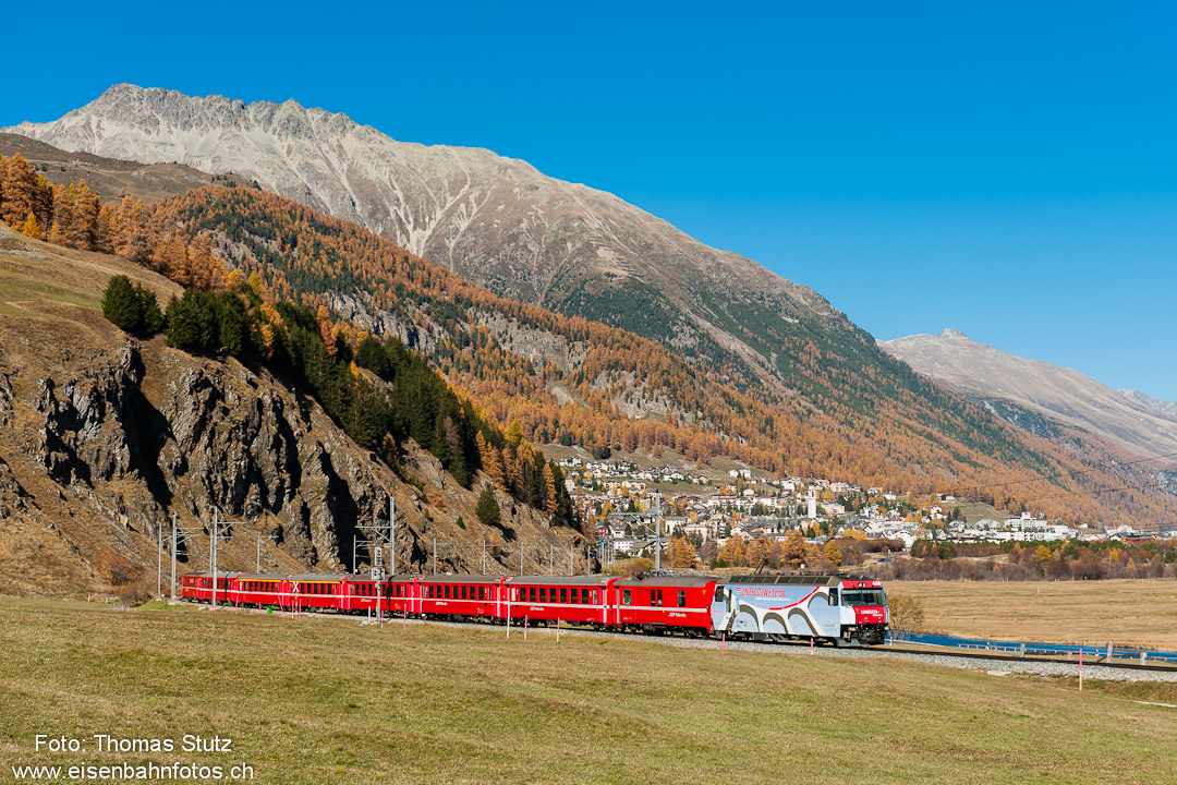 RE kurz vor Celerina
