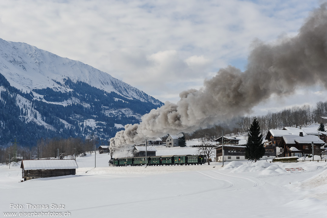unterwegs Richtung Disentis
