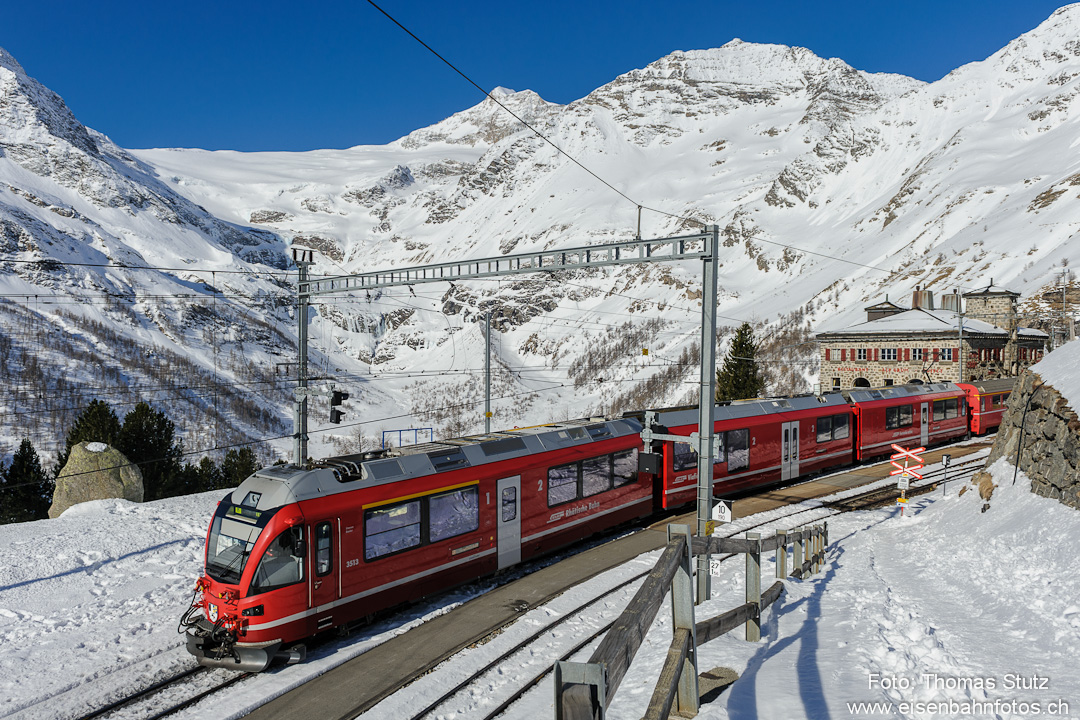 Ausfahrt mit Palügletscher
