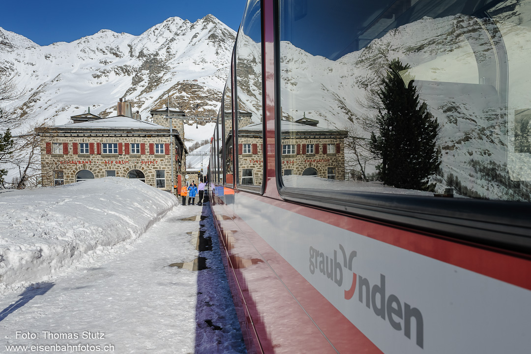 Spiegelung im Panoramawagen
