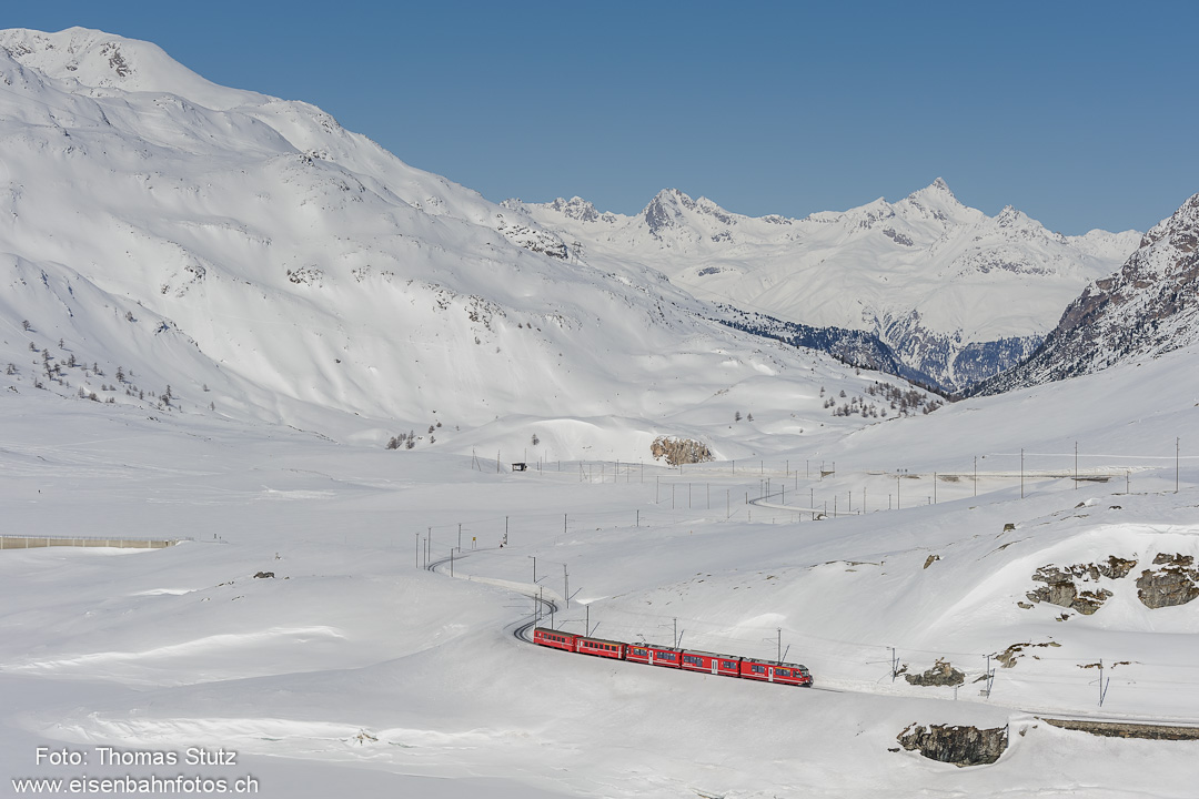 Aussicht vom Berninapass
