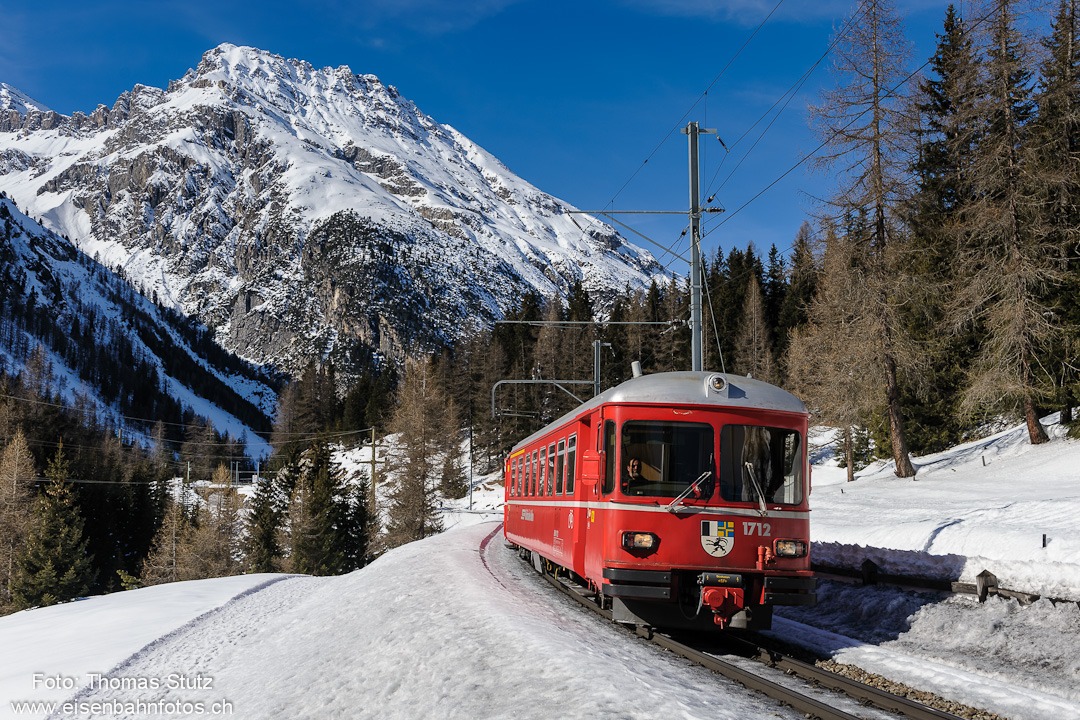 Be 4/4-Pendel unterhalb Preda
