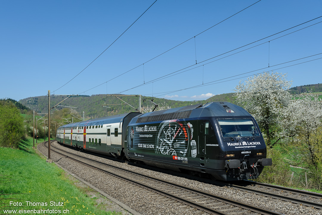 "Maurice Lacroix" oberhalb Hornussen
