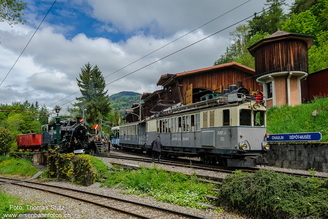 Einfahrt Richtung Depot Chaulin
