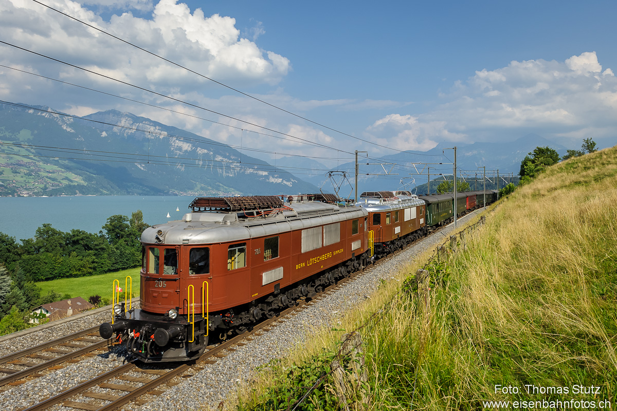 Ae 6/8 205 + Ae 6/8 208
