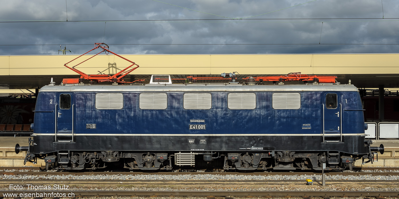 Seitenansicht E 41 001
