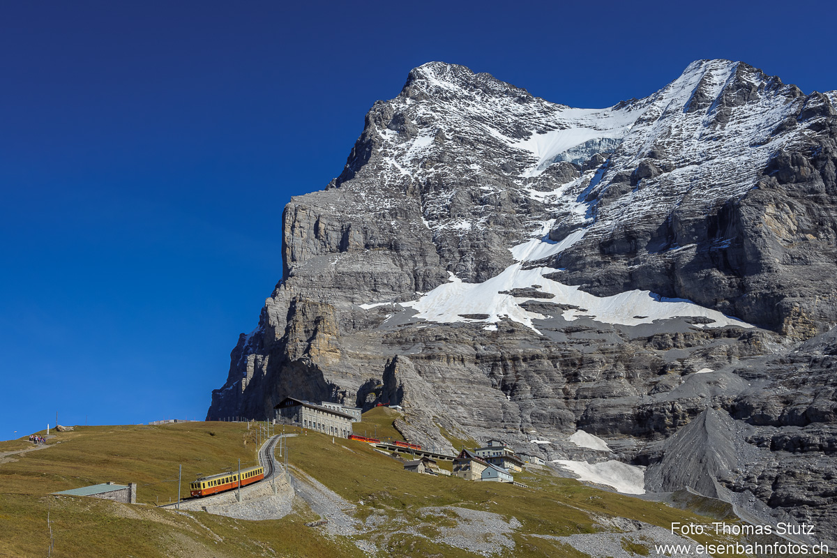Station Eigergletscher mit Eiger
