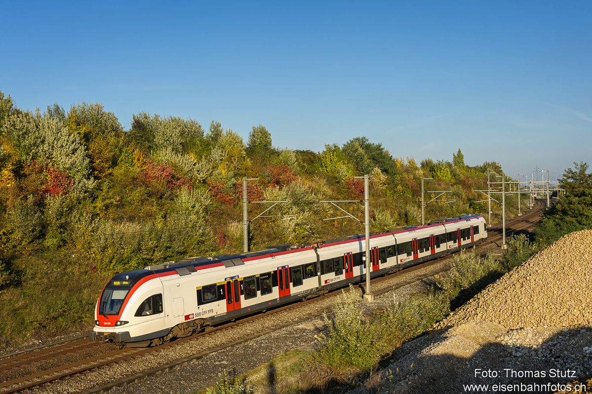 FLIRT vor dem Adlertunnel
