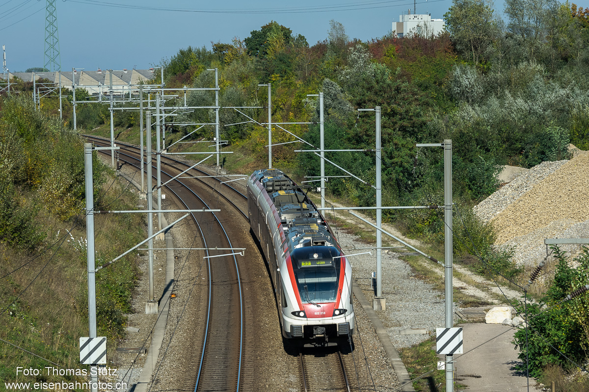 FLIRT vor dem Adlertunnel

