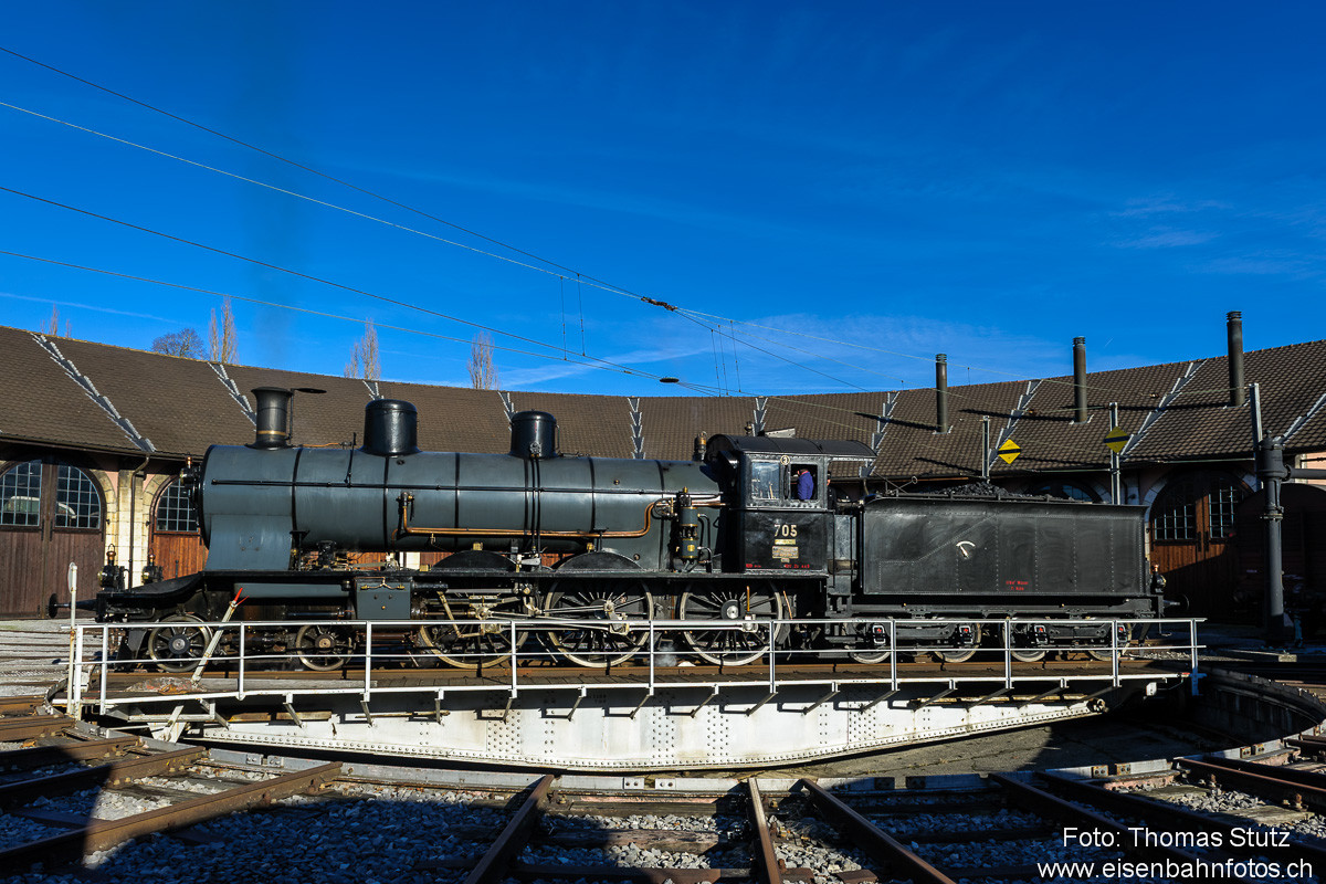 A 3/5 auf der Drehscheibe

