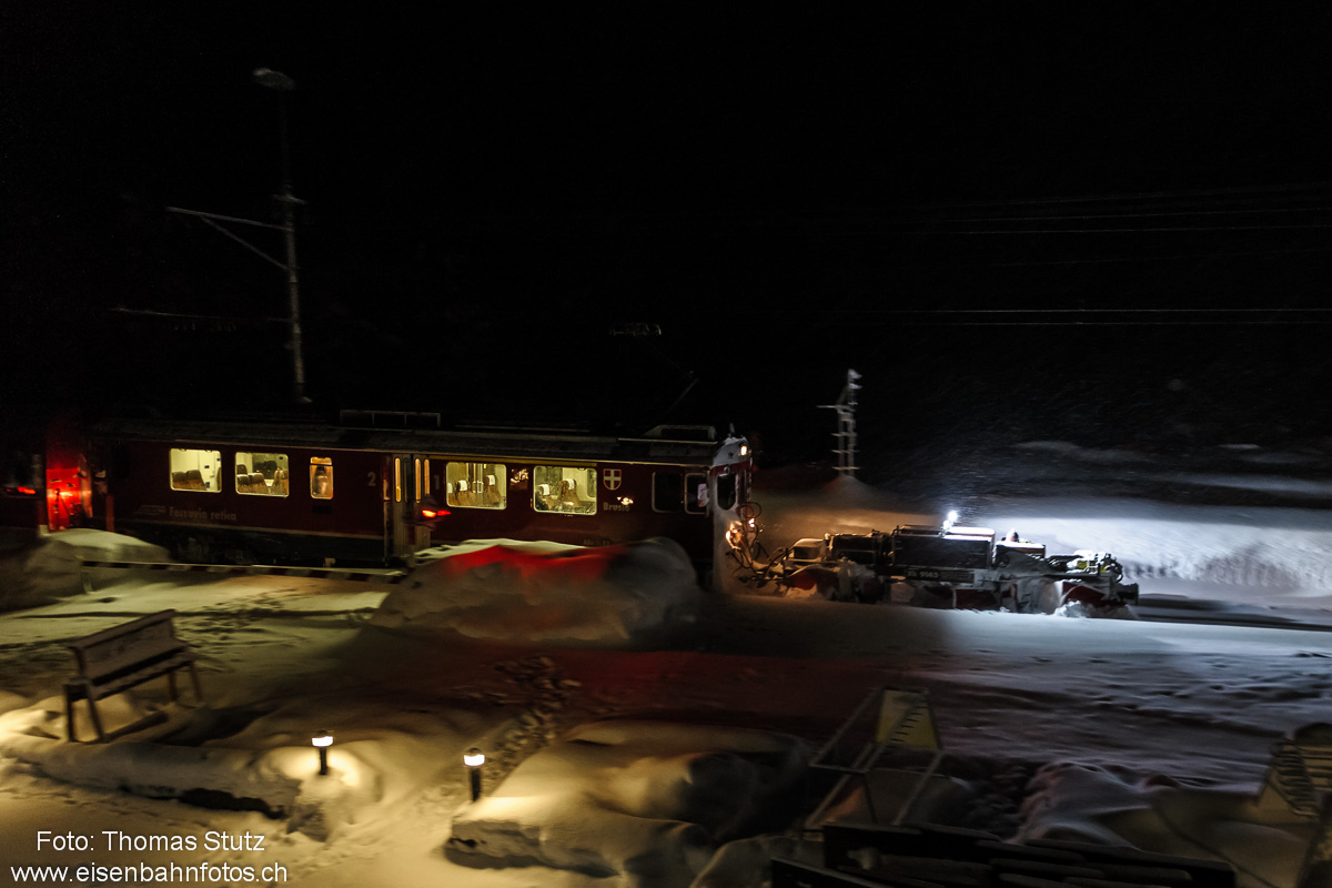 ABe 4/4 III mit Spurpflug
