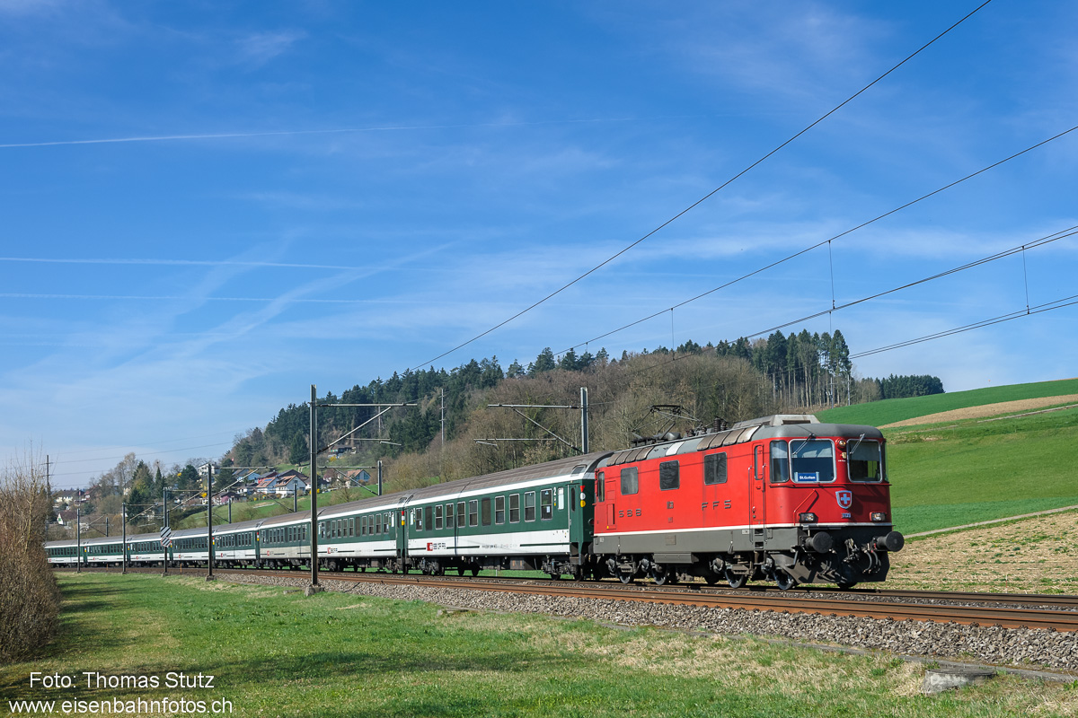 Leerfahrt Fan-Zug
