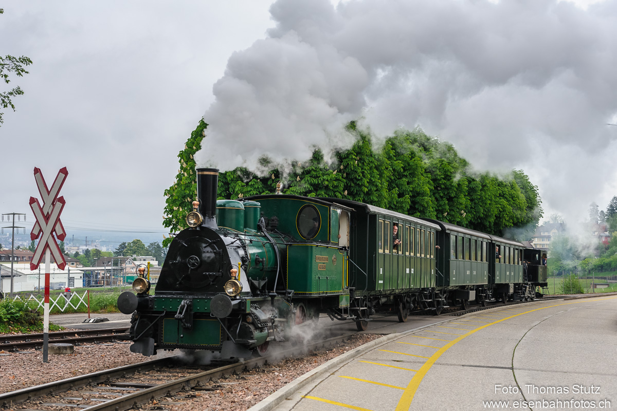 Dampfzug Feldschlösschen
