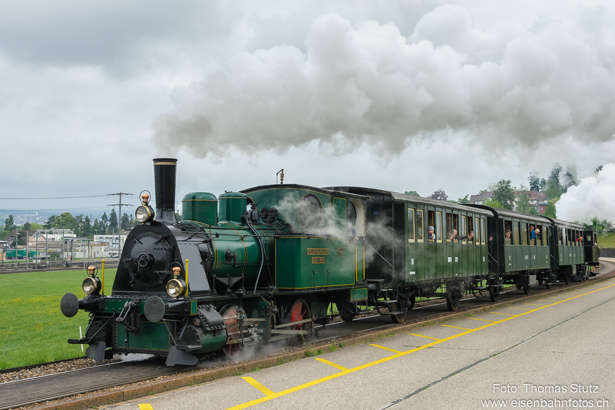 Dampfzug Feldschlösschen
