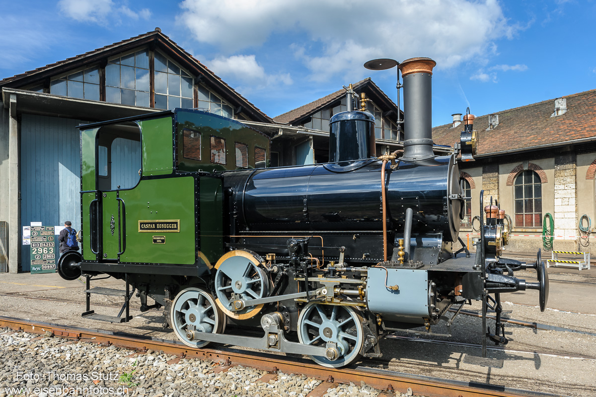 Zahnrad-Dampflok H 2/2
