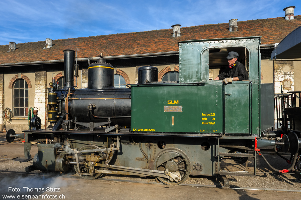 Dampflok SLM 1
