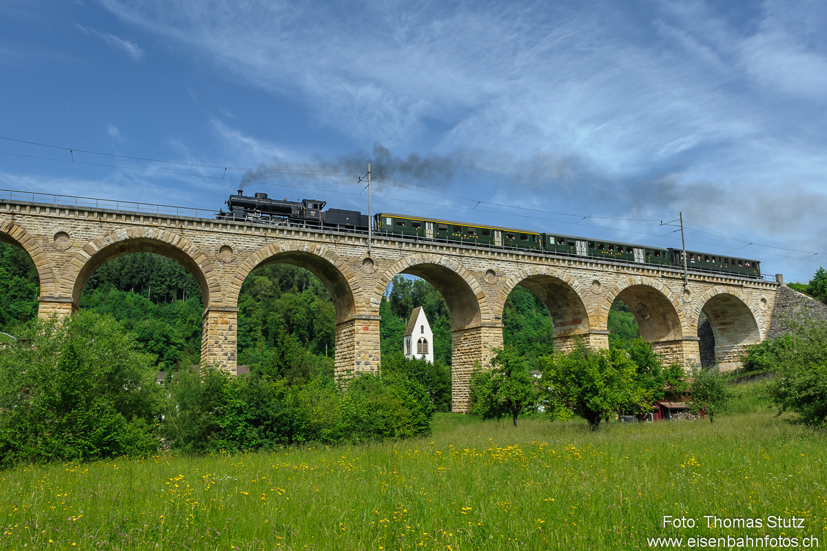 Dampfzug mit C 5/6
