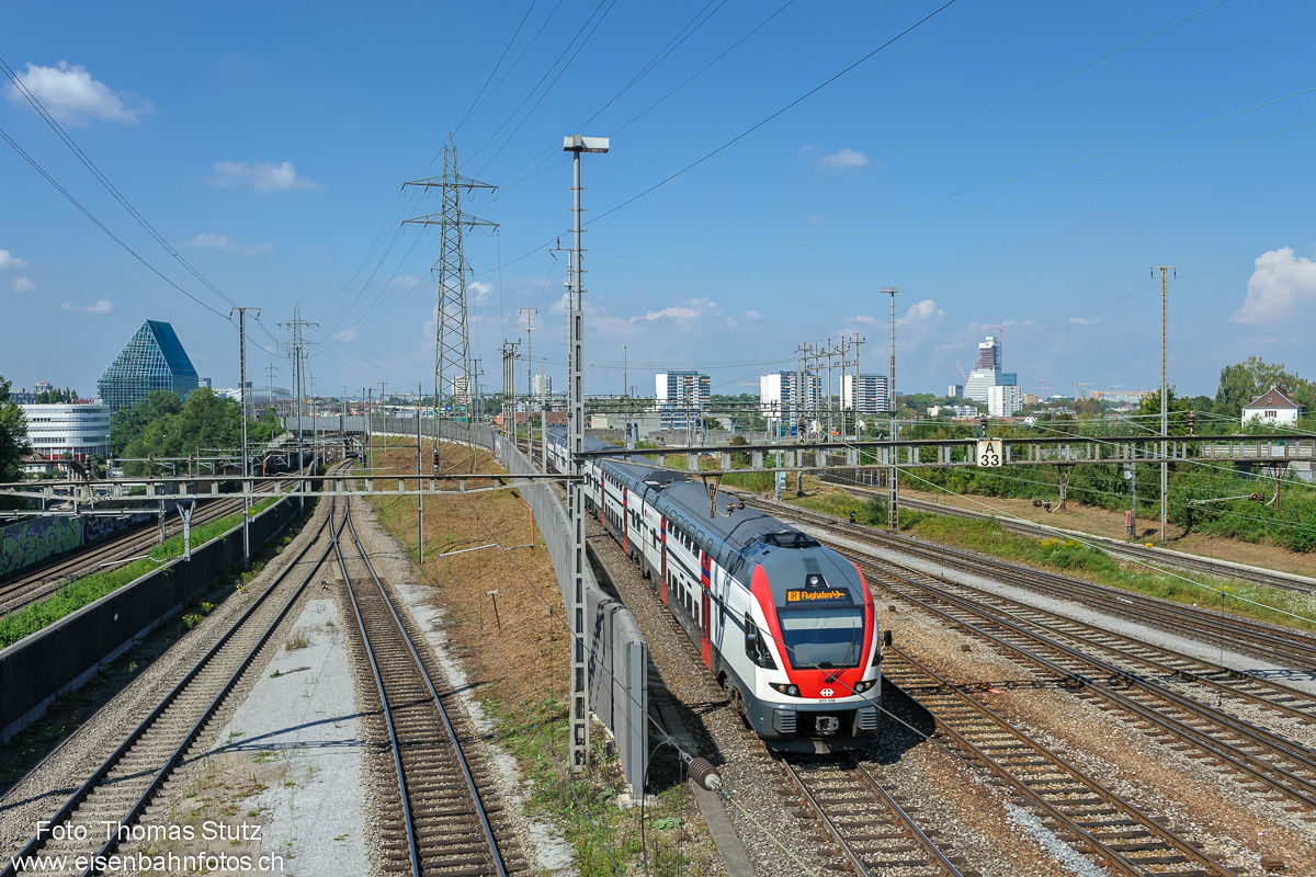 Flugzug via Basel RB
