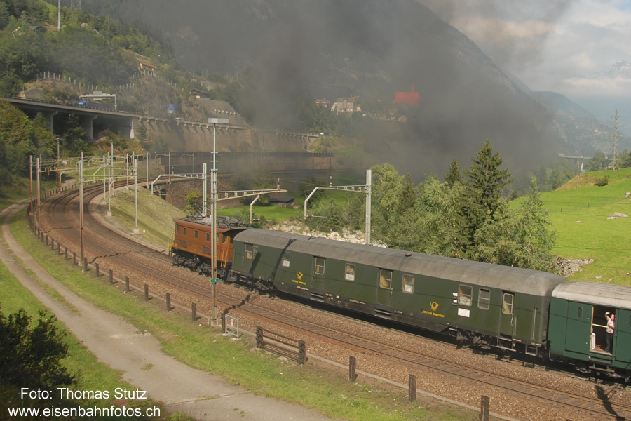 Deutscher Bahnpostwagen
