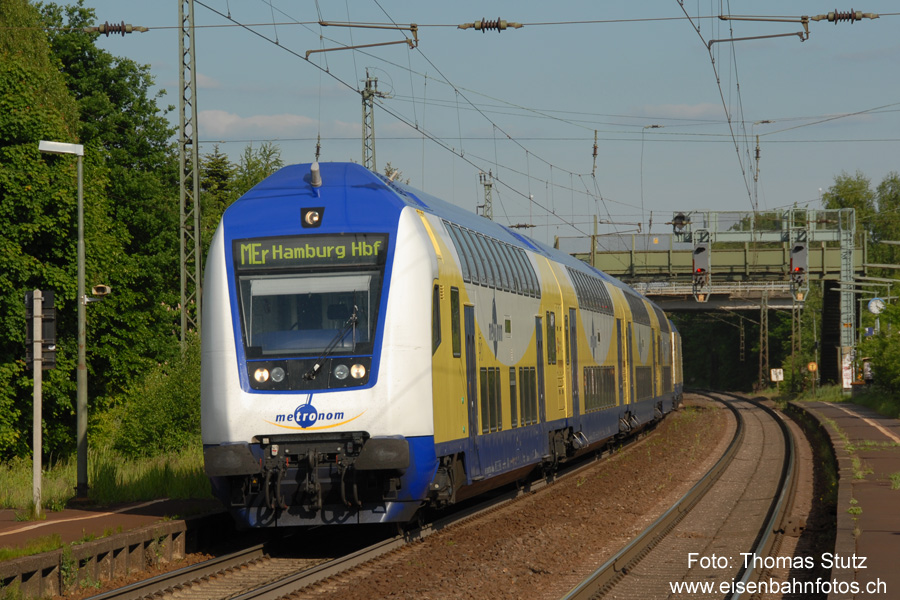 ... und bei der Abfahrt
