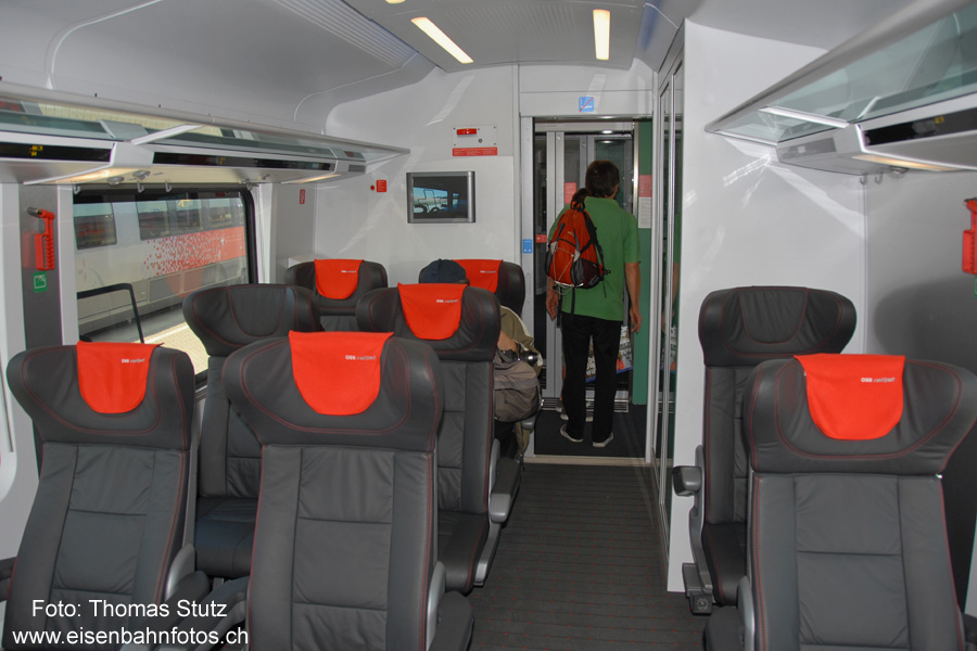 ÖBB-RailJet: 1. Klasse
